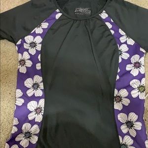 Skirt sports t shirt